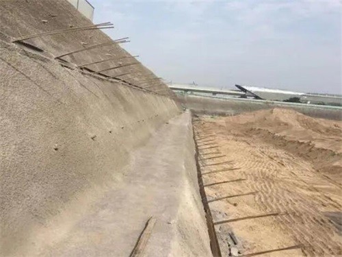 晴隆河道边坡加固